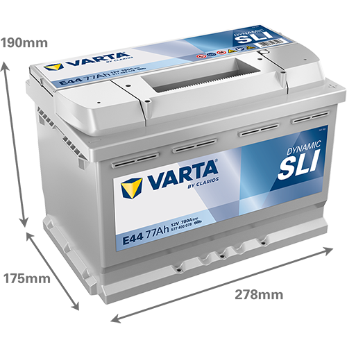 Acumulator Varta SLI Dynamic 77 Ah Varta - imagine 2