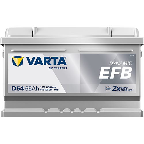 Acumulator Varta Blue Dynamic EFB  65 Ah Start-Stop Varta - imagine 1