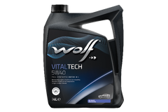 Ulei motor turisme Wolf VitalTech 5W40 4L Wolf - imagine 1