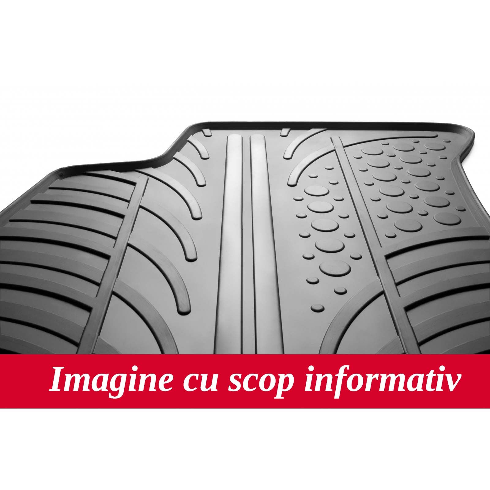 Covorase cauciuc Volvo XC60 2008-, Gledring , 4 buc. Gledring - imagine 3