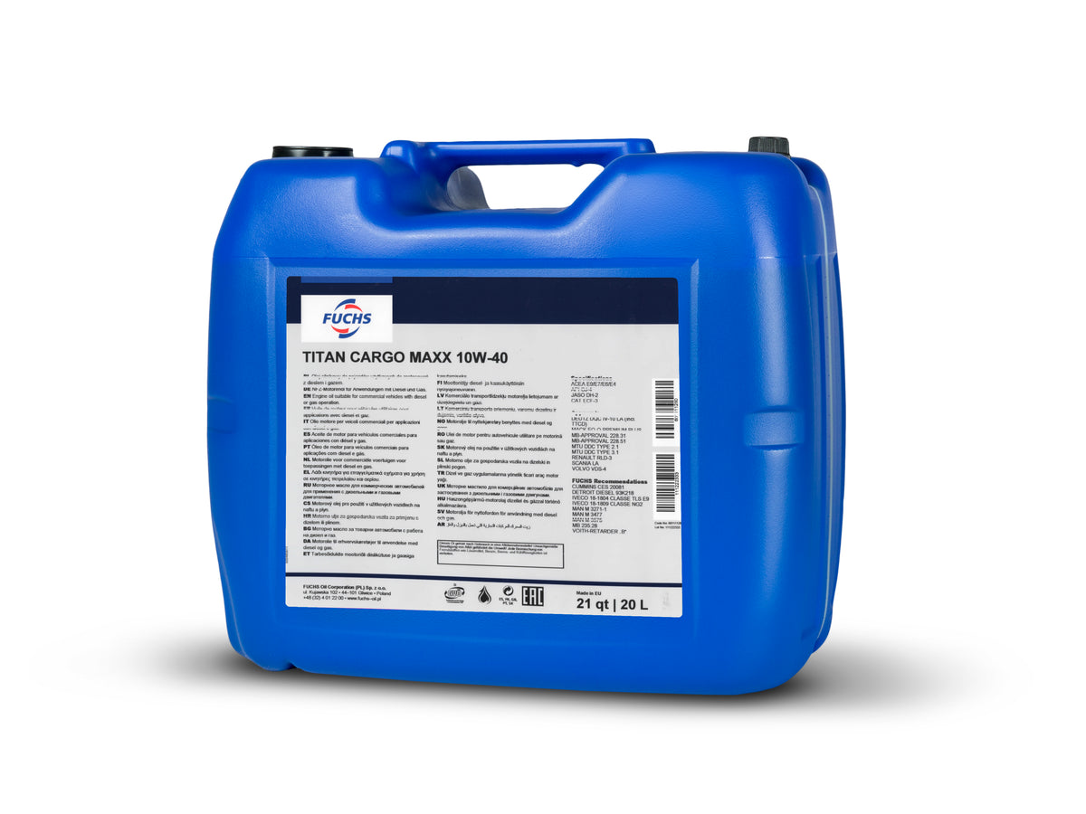 Ulei motor Fuchs Titan Cargo Max II 10W40 20L Fuchs - imagine 1