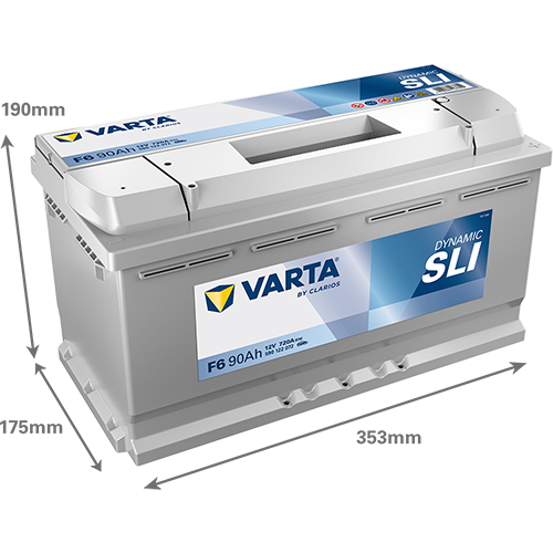 Acumulator Varta SLI Dynamic 90 Ah Varta - imagine 2