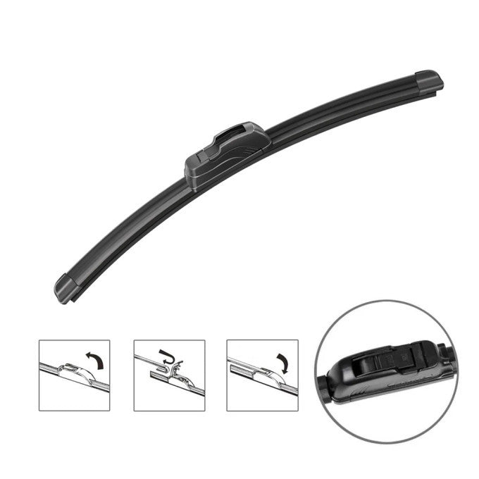24"/60cm - ștergător universal de parbriz “FLAT” - CARGUARD Carguard - imagine 3