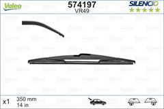 Stergator Valeo Silencio 35 cm Valeo - imagine 1