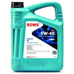 Ulei motor turisme Rowe HighTec Synt RS SAE 5W40 5L Rowe - imagine 1