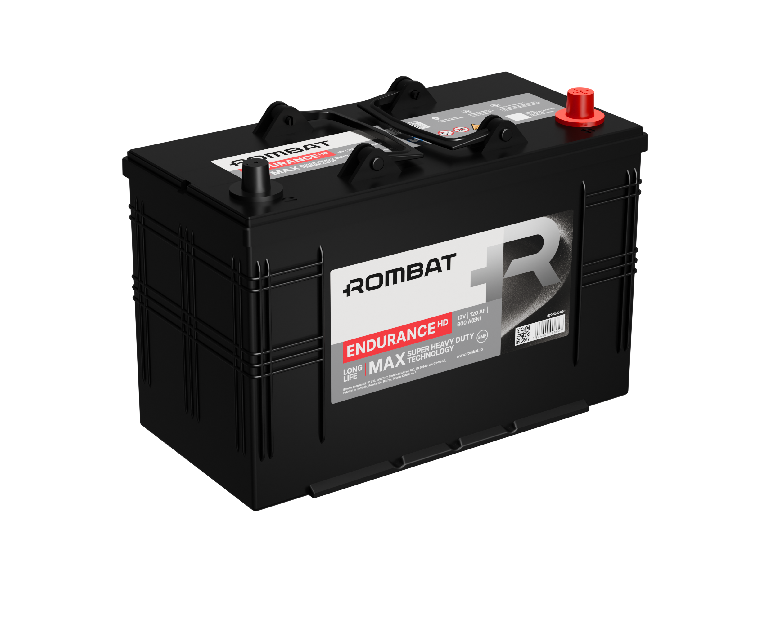Acumulator Rombat Endurance HD 120 Ah ; 900A Rombat - imagine 4