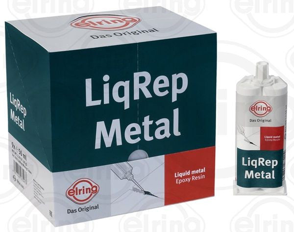 Adeziv EPOXY LiqRep Metal - Compusul metalic lichid bicomponent pe  baza de rasina epoxidica Elring - imagine 1