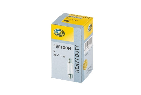 Bec Hella C10W 24V 10W  SV8,5 Hella - imagine 2