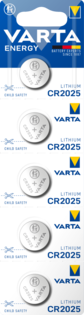Baterie Varta Energy Litiu CR2025 T-Blister 5 buc Varta - imagine 1