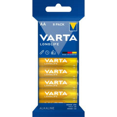 Baterie Varta LongLife AA - LR6 1.5V (Alcalina) 8 buc Varta - imagine 1