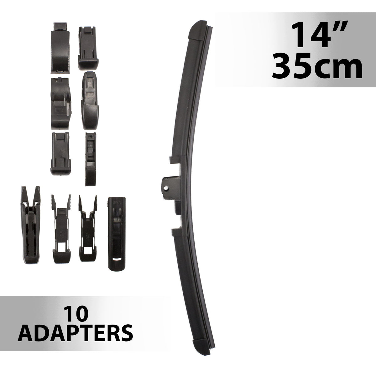 Ștergător profesional 14"/35cm - multiadaptor - CARGUARD Carguard - imagine 1