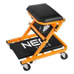 Platforma service din oțel  2 in 1 platforma/scaun mobil pliabil Neo Tools - imagine 1