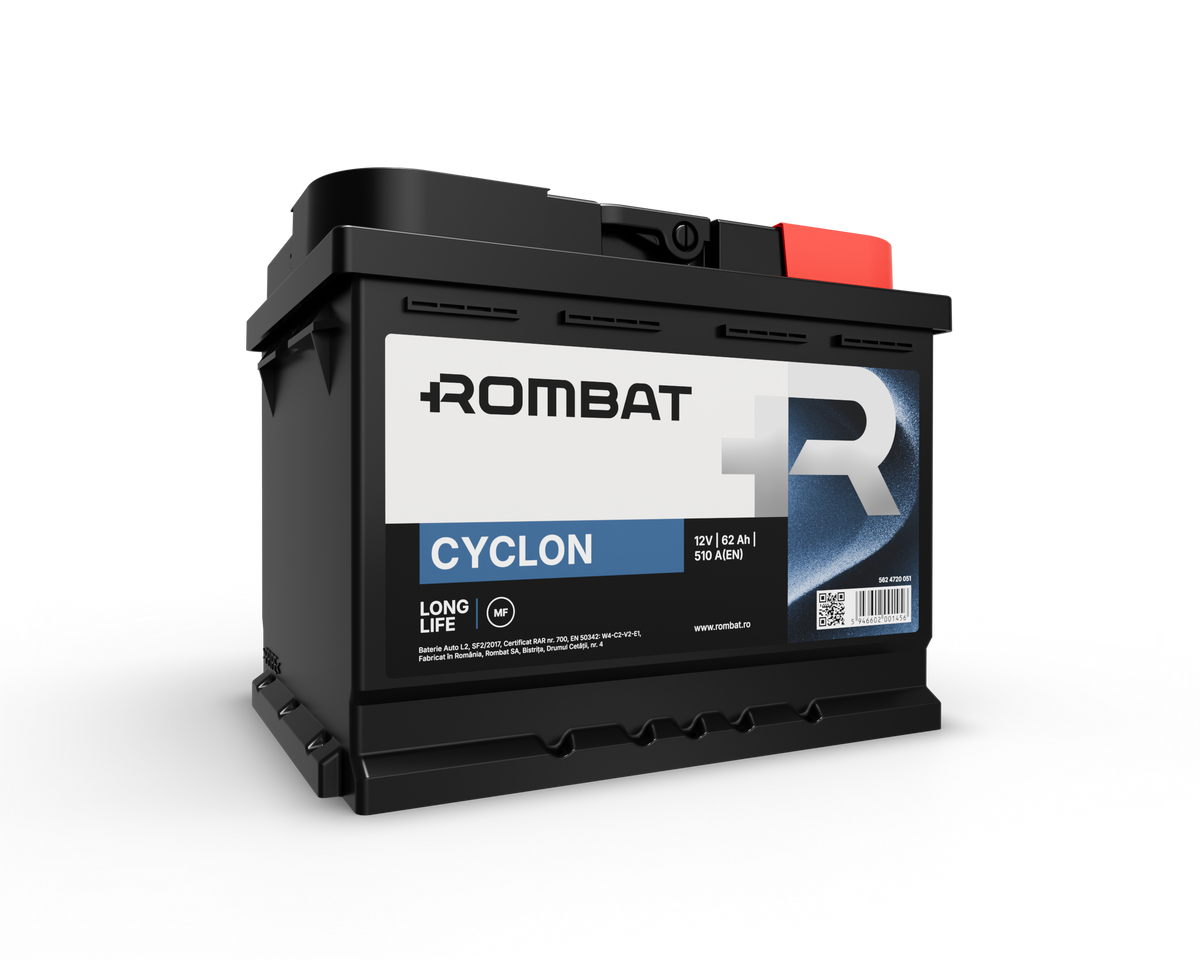 Acumulator Rombat Cyclon 62 Ah Rombat - imagine 1