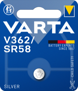 Baterie Varta Silver Coin V362 Blister 1 buc Varta - imagine 1
