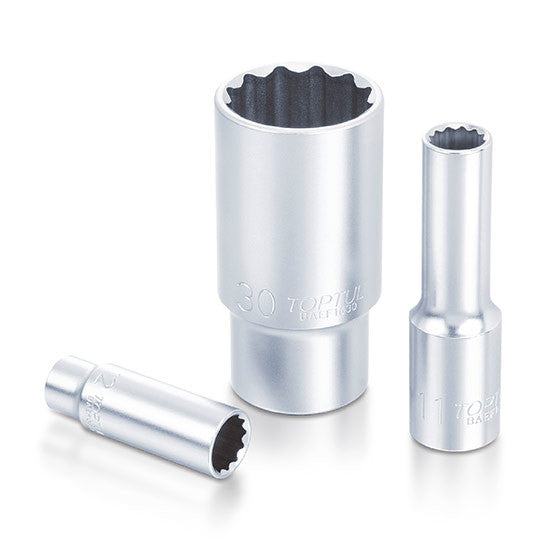 Cheie tubulara 1/4" 6 mm ; L=50mm Toptul - imagine 1