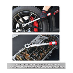 Cheie dinamometrică mecanică 3/8" 10-60 Nm Toptul - imagine 4