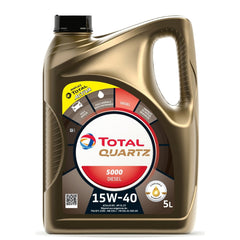 Ulei motor Total Quartz 5000 15W40 5L Total - imagine 1