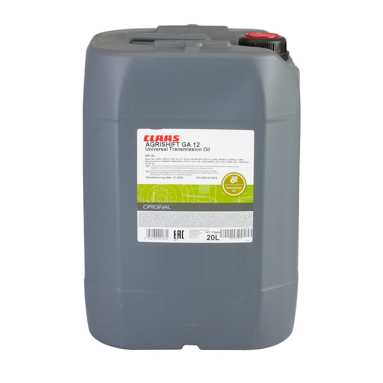Ulei Claas Agrishift GA 12  20L Claas - imagine 1