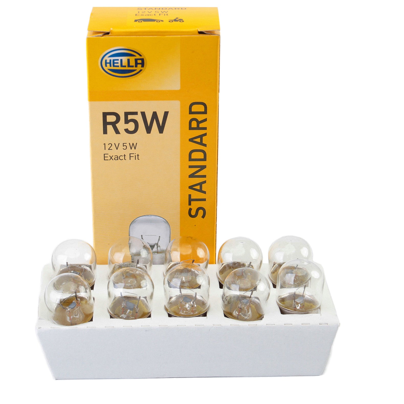 Bec Hella R5W 12V 5W  BA15s Hella - imagine 1