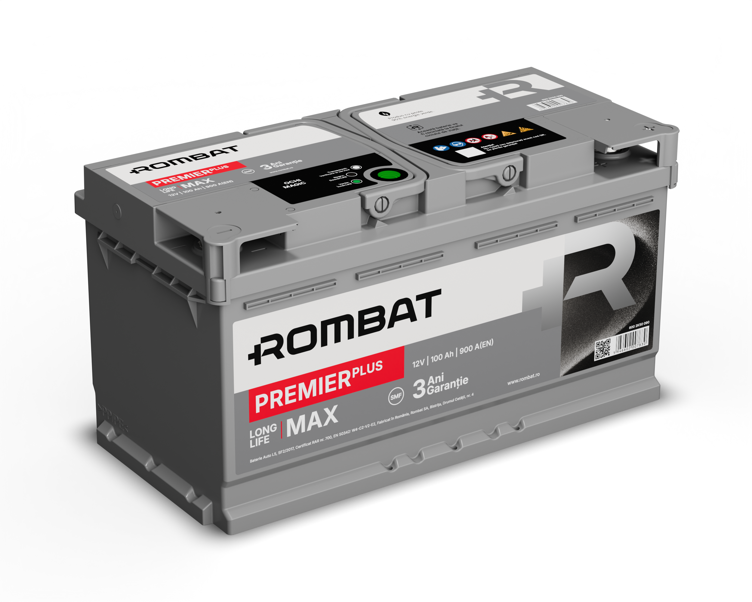 Acumulator Rombat Premier PLUS 100 Ah Rombat - imagine 2