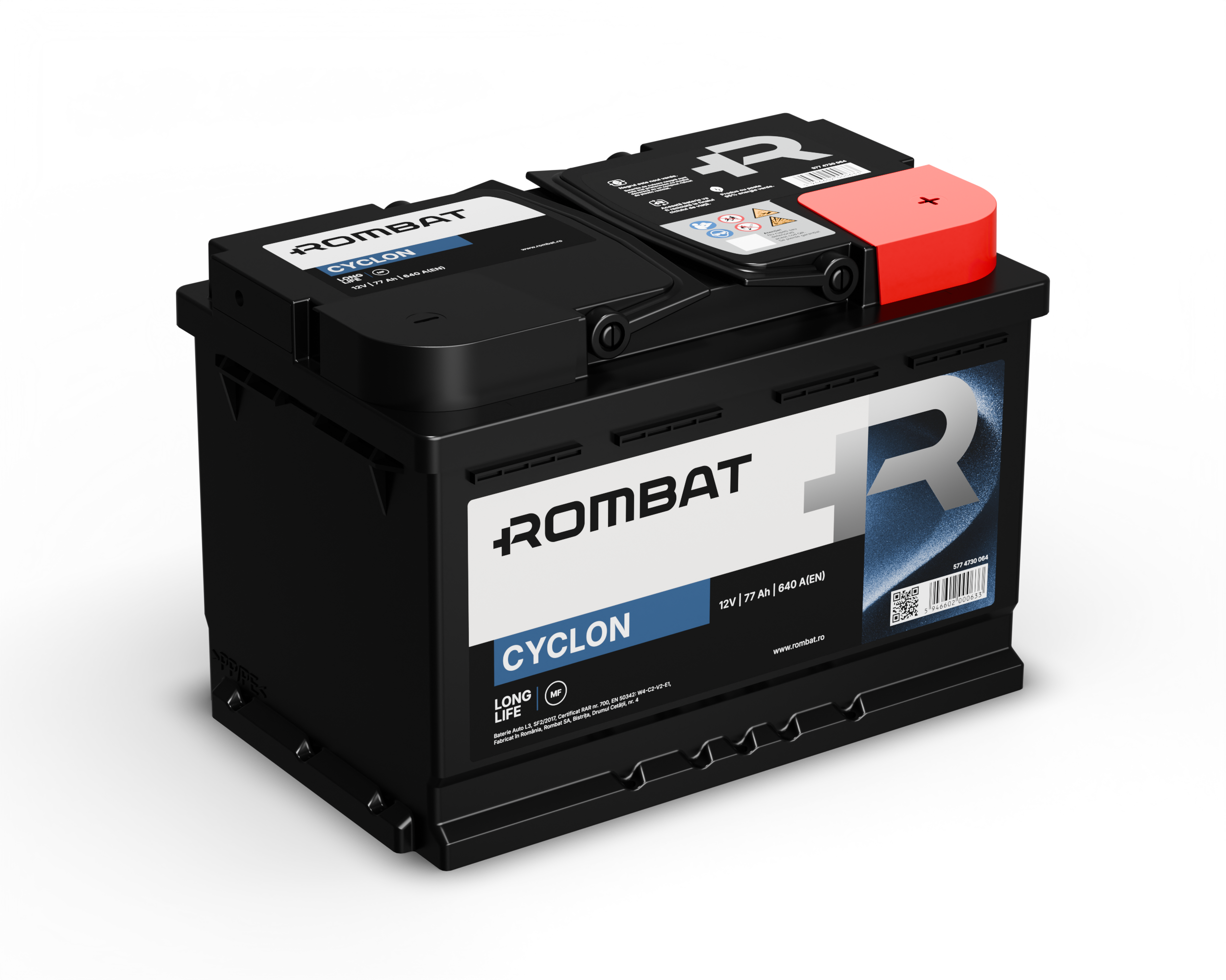 Acumulator Rombat Cyclon 77 Ah Rombat - imagine 2