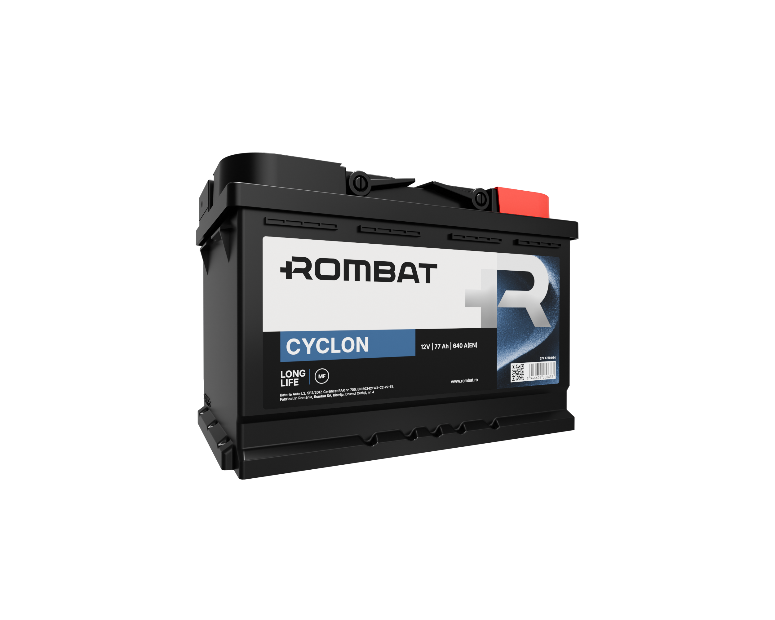 Acumulator Rombat Cyclon 77 Ah Rombat - imagine 3