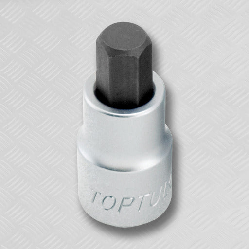 Capat cheie tubulara cu bit hexagonal 1/4 6 mm Toptul - imagine 1