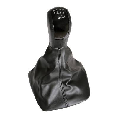 Manson cu nuca  schimbator compatibil Skoda Octavia II 2004-2011 6 viteze, nuca neagra MTR - imagine 1