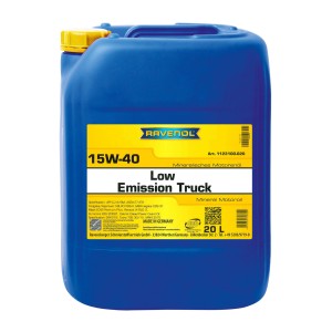 RAVENOL Low Emission Truck 15W-40 20L RAVENOL - imagine 1